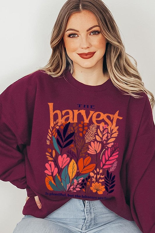 The Harvest Christian Graphic Fleece Sweatshirts