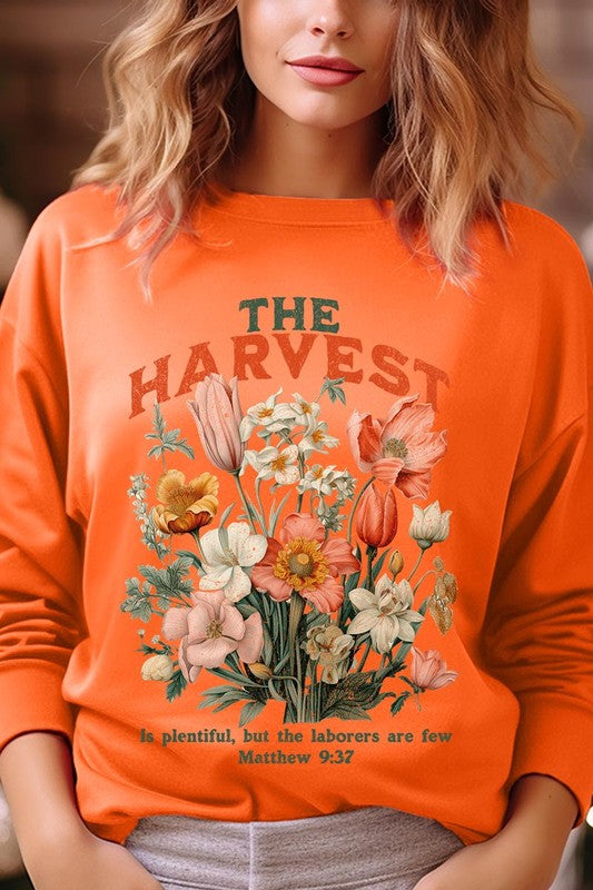 The Harvest Christian Graphic Fleece Sweatshirts